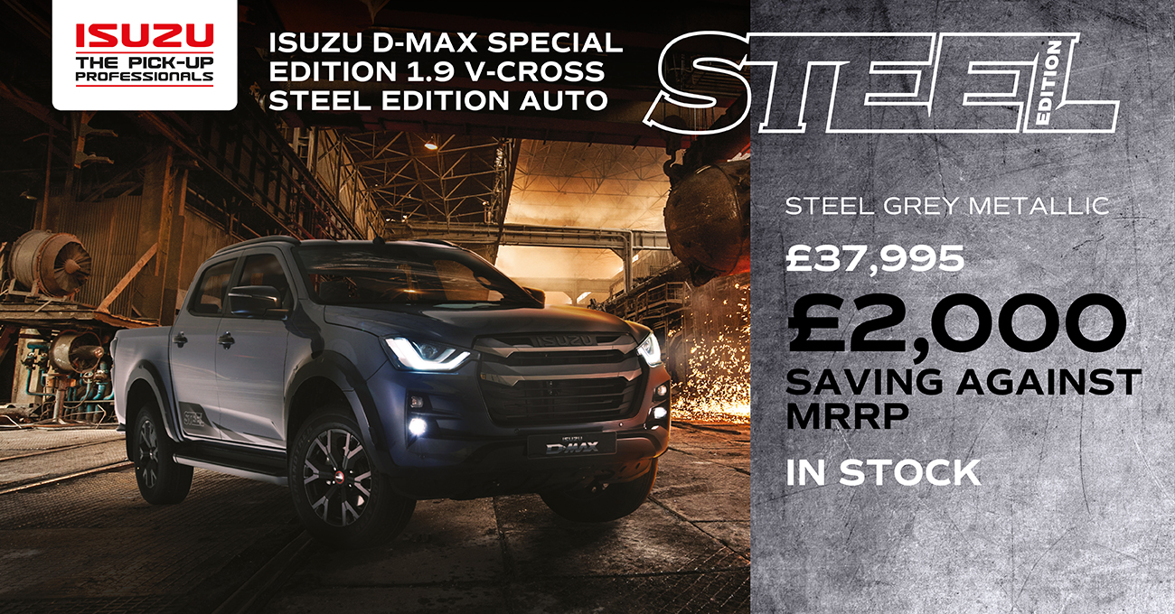 Isuzu D-Max Special Edition 1.9 V-Cross Steel Edition